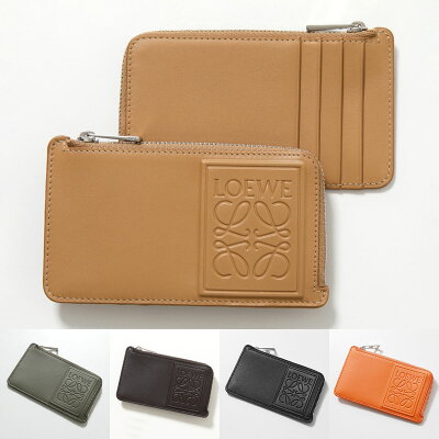 LOEWE ロエベ フラグメントケース C565Z40X03 レディース サテンカーフ アナグラム レザー コインカードホルダー コインケース カードケース カラー5色【po_sannn】