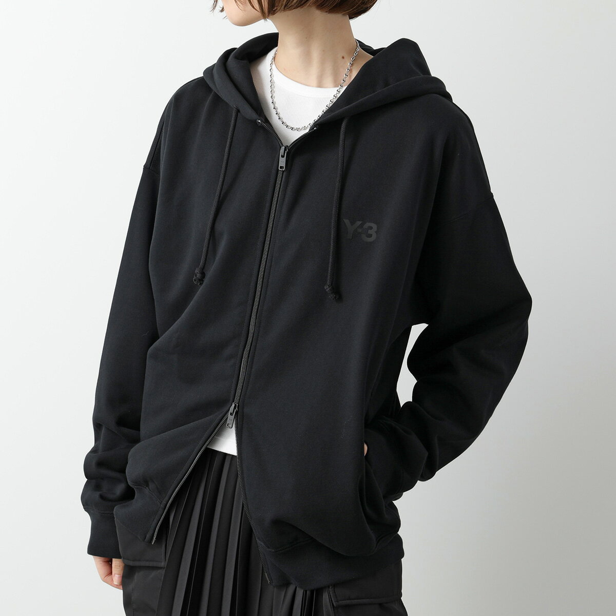 Y-3 ダークグレー ジップアップブルゾン　　日本サイズL〜XL 美品ワイスリー Y-3 FT TRACK TOP Y-3│Y-3 ワイスリー
