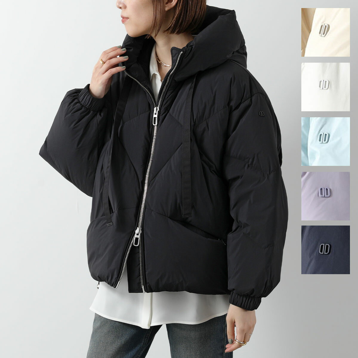 DUNO デュノ ダウンジャケット PEGGIE APRICA ペギー レディース フード付き ナイロン カラー6色 【po_fivee】【dc_kikaku】のサムネイル