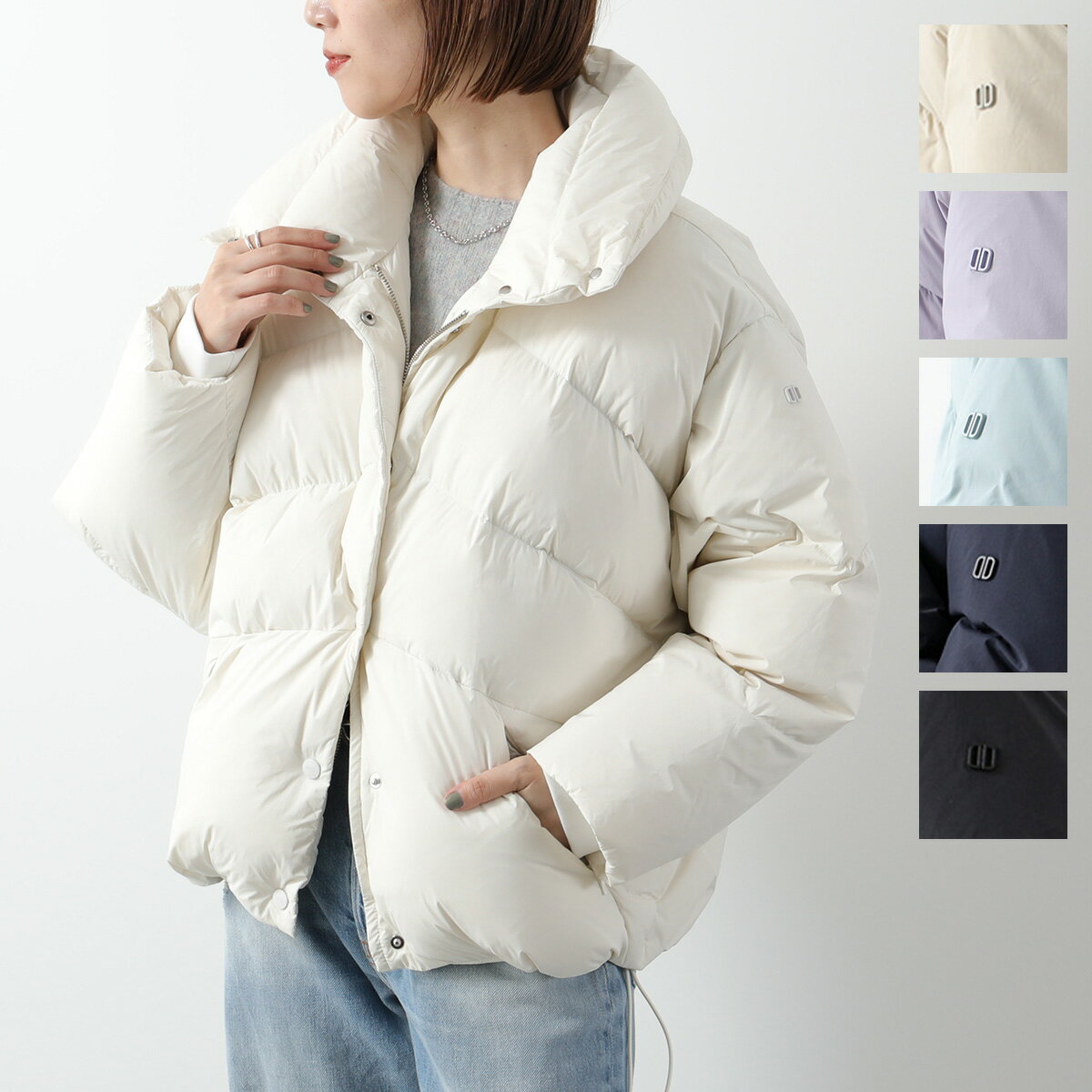 DUNO デュノ ダウンジャケット ELIX APRICA レディース ハイネック スタンドカラー 