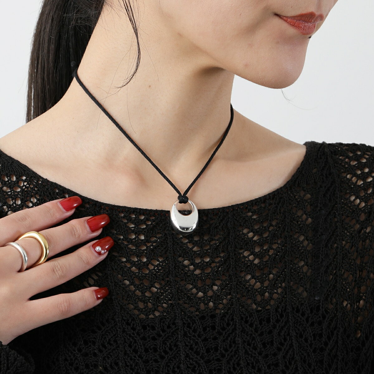ANNIKA INEZ アニカイネズ ネックレス Sloping Pendant Necklace 