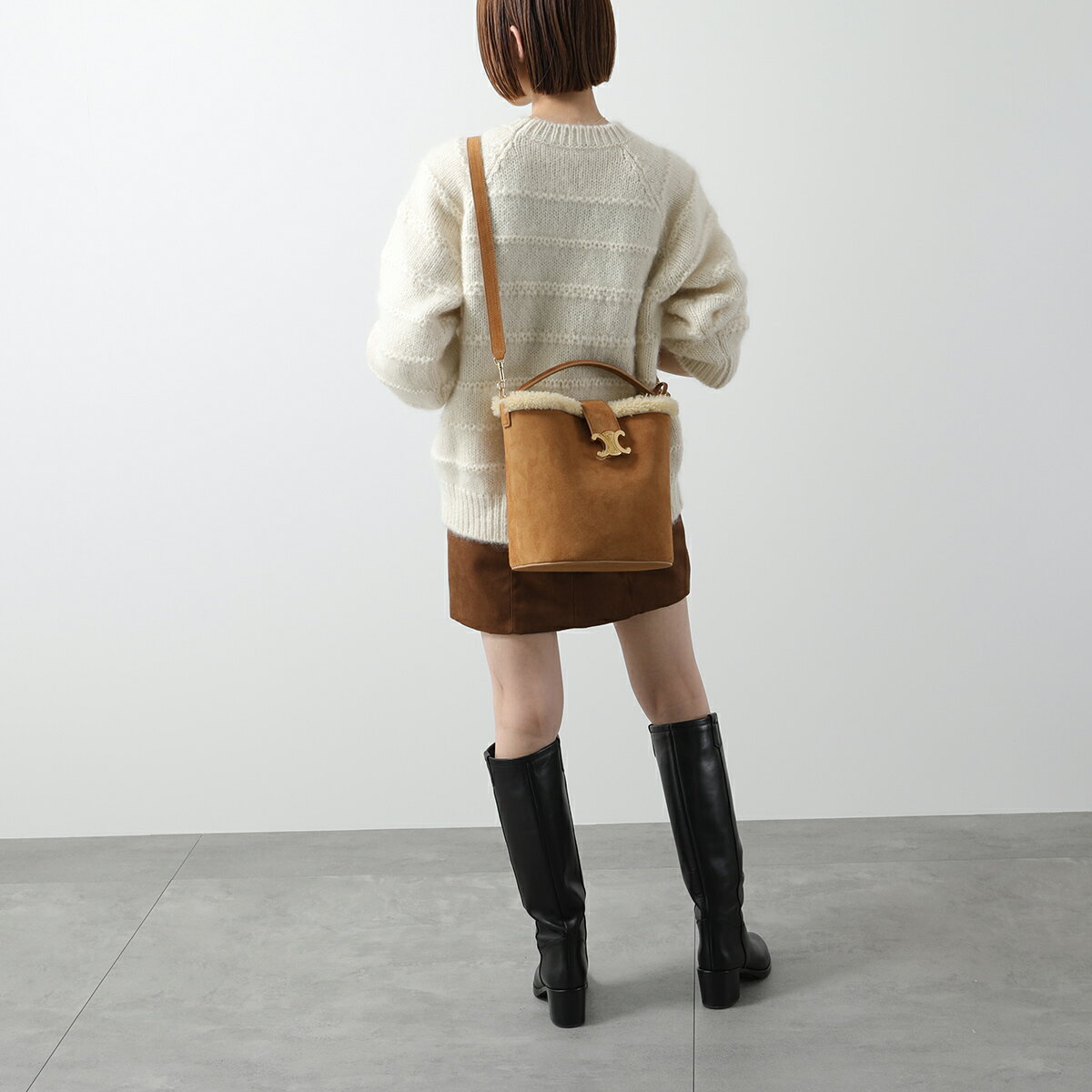 CELINE ショルダーバッグ Medium Louise ルイーズ 116613GFT CELINE セリーヌショルダーバッグMedium Louise ミディアム