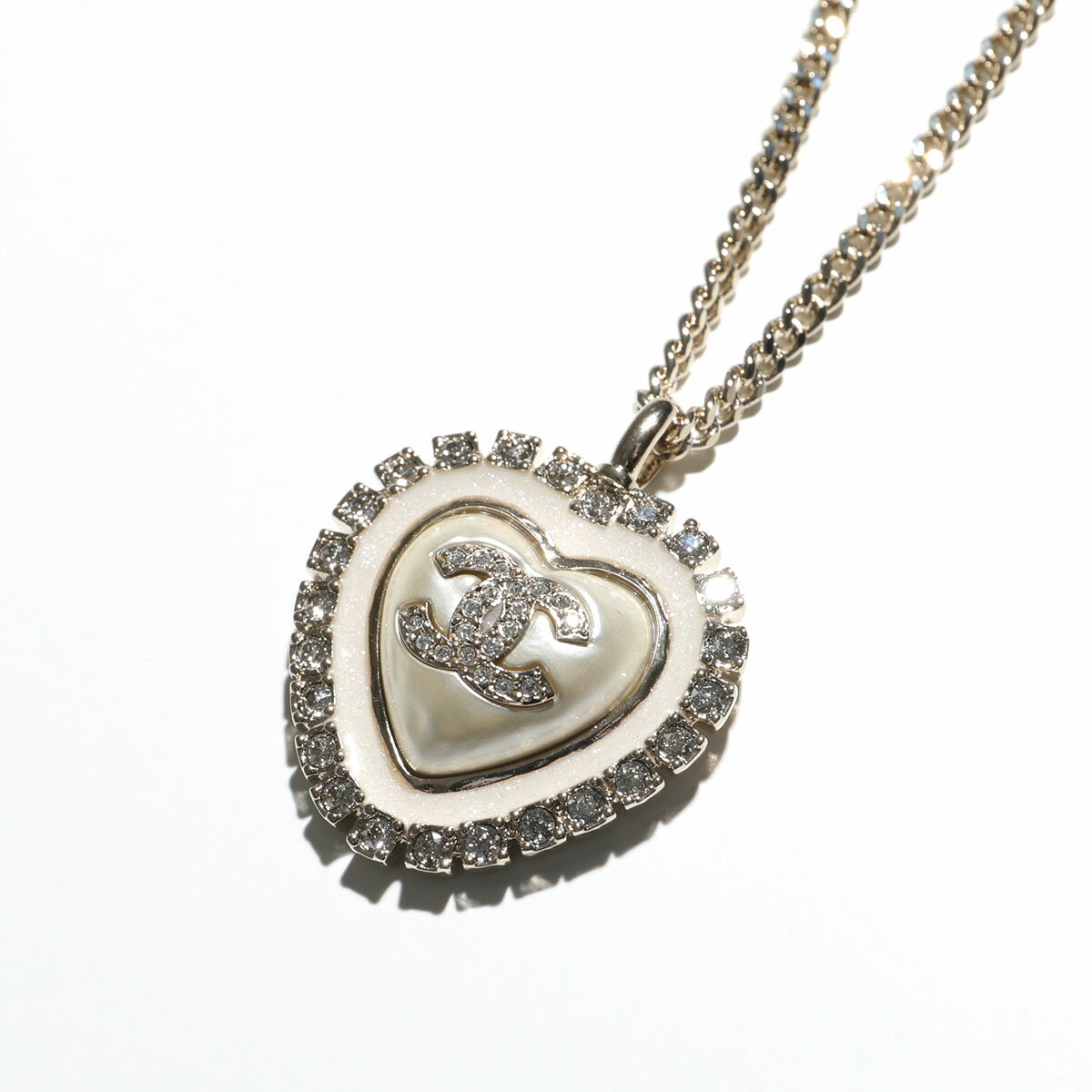 CHANEL 美品 シャネル AP9485 ハート ロケット ピルケース ココ