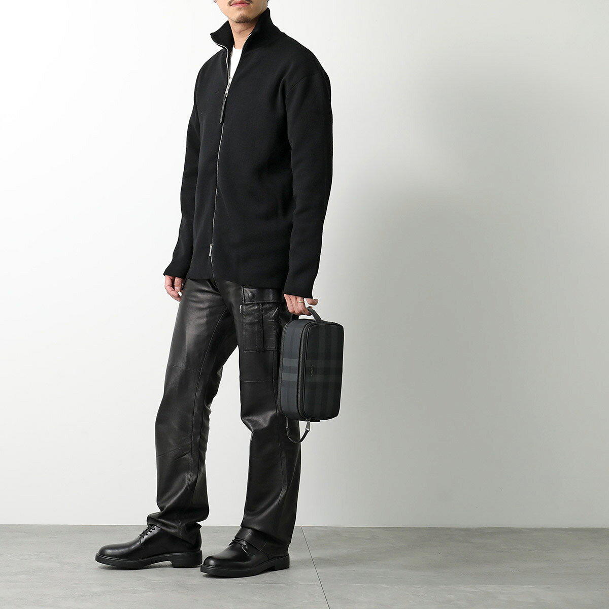 最大2万円OFF ・9 4-20時～9 6迄 BURBERRY バーバリー セカンドバッグ DOUBLE ZIP WASHBAG auc-marks-run-10544193 インポートセレクトmusee サンプル画像2