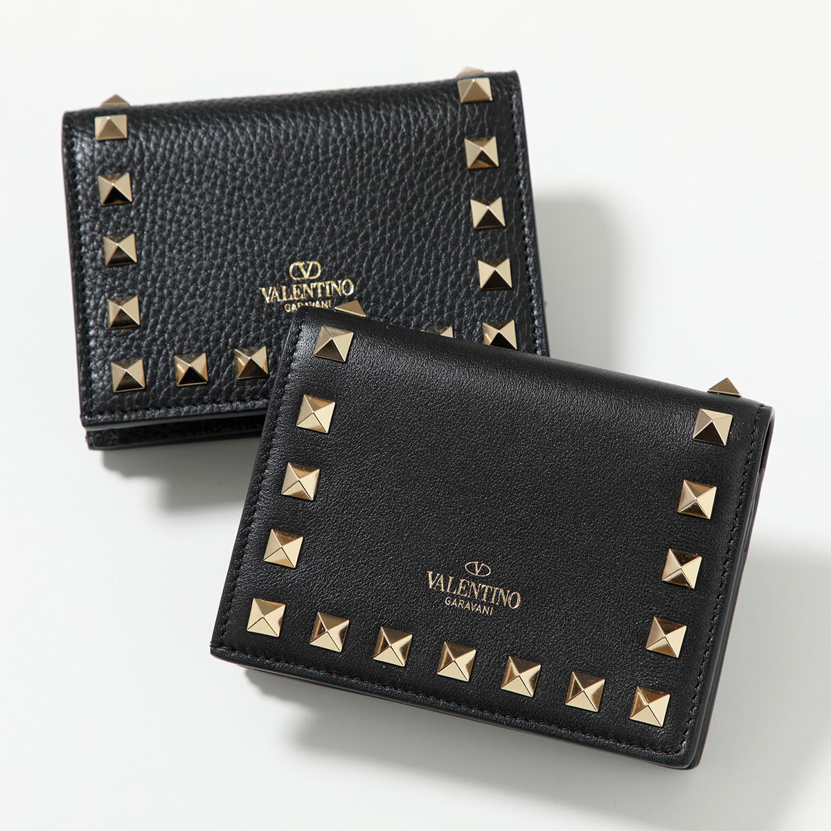 楽天市場】VALENTINO ロックスタッズ(形状(財布)二つ折り財布 楽天市場】VALENTINO ロックスタッズ(形状(財布)二つ折り財布