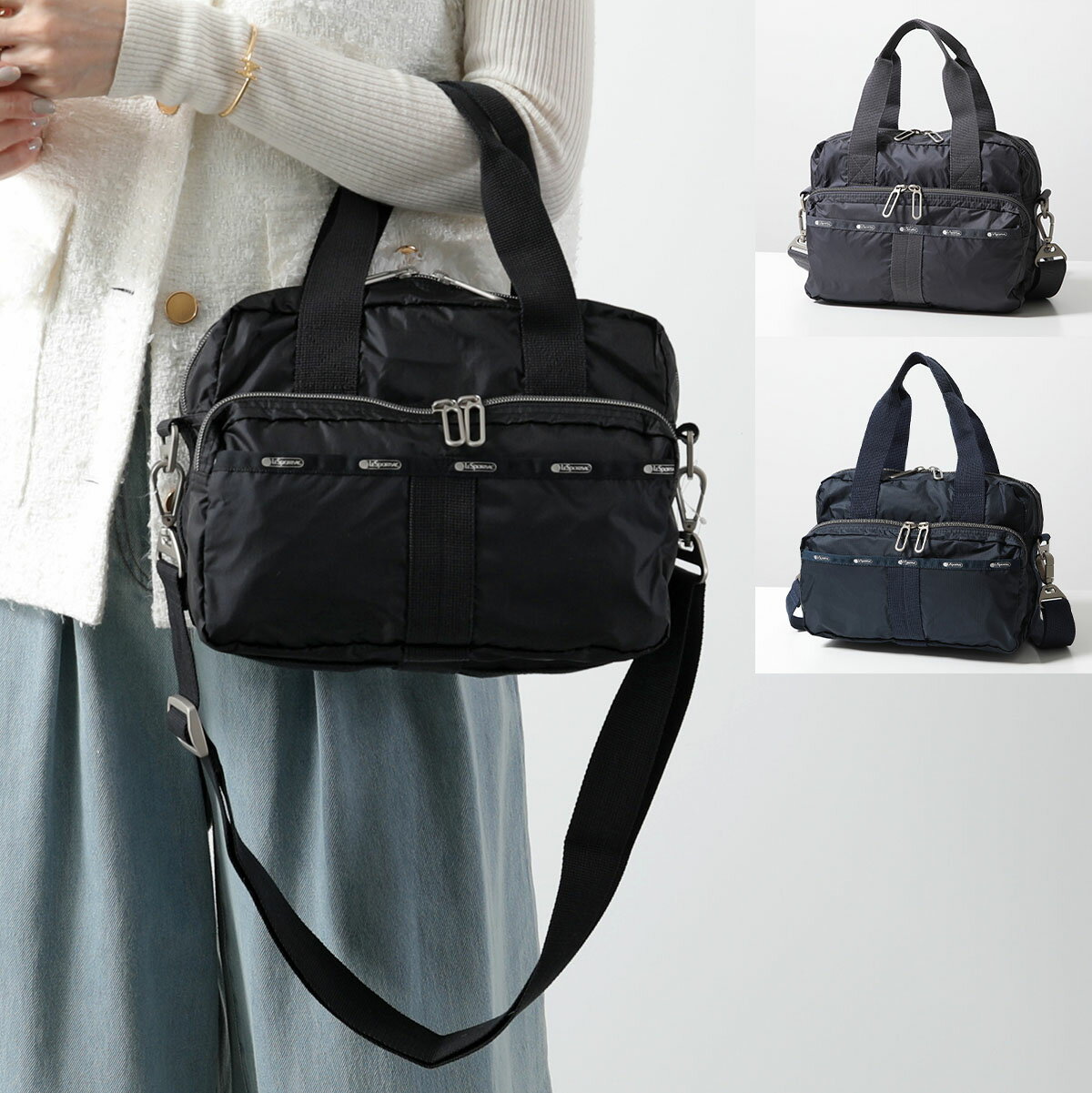 LeSportsac レスポートサック ショルダーバッグ METRO CONVERTIBLE 2277 レディース ハンドバッグ ナイロン 軽量 鞄 カラー3色のサムネイル