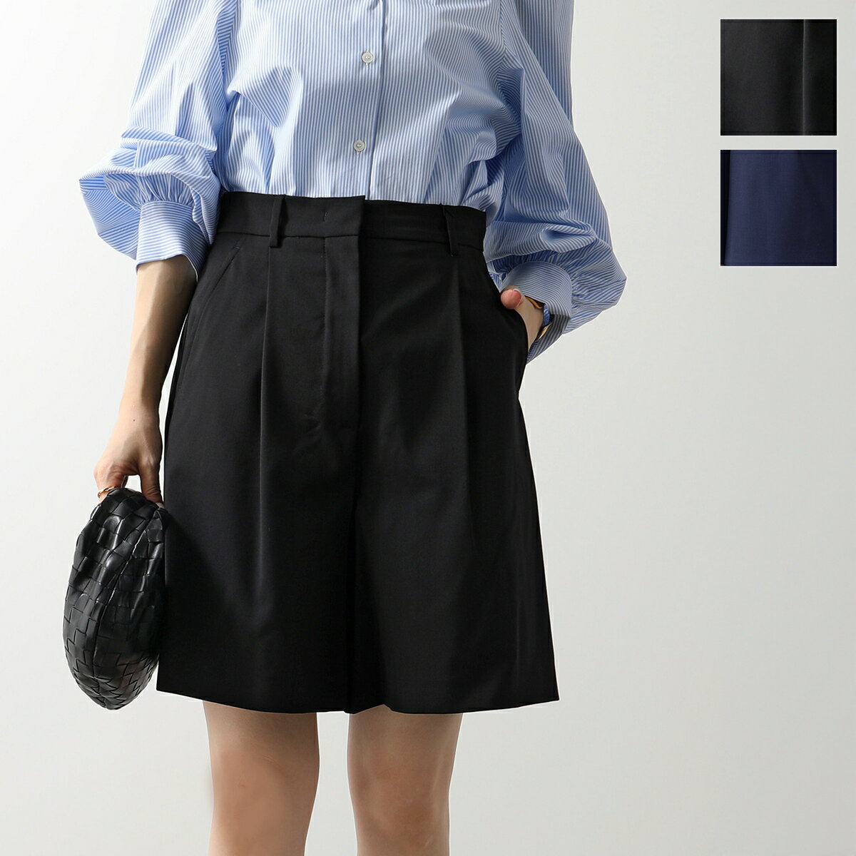 MAX MARA Weekend マックスマーラ ウィークエンド ショートパンツ BELBO ベルボ レディース ウール ハーフパンツ ストレッチ カラー2色