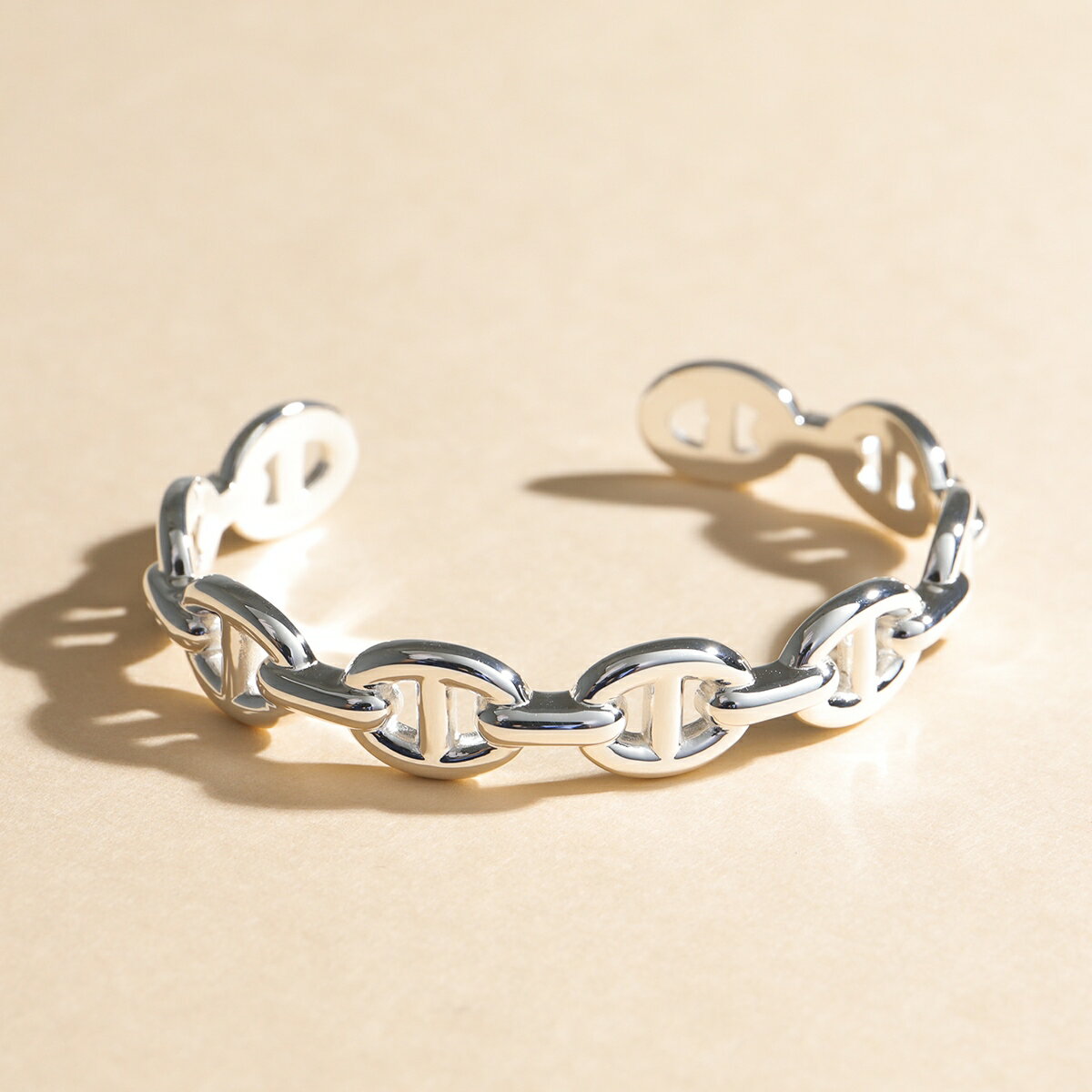 エルメス バングル シェーヌダンクル アンシェネ MM HERMES Chaine dAncre Enchainee Bracelet H109509B メンズ ブレスレット シルバー925 SILVERのサムネイル