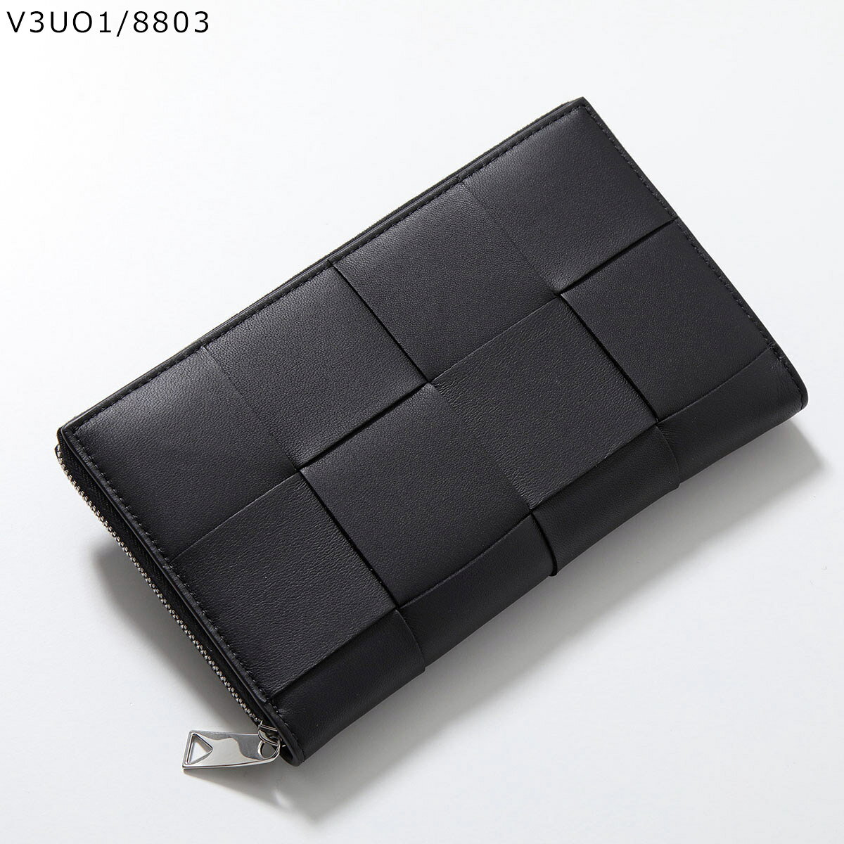 【最大2万円OFFクーポン対象・3/14～3/15限定】BOTTEGA VENETA ボッテガヴェネタ 長財布 CASSETE カセット 651368 V3UO1 651368 VCQC1 メンズ マキシイントレ レザー 8803 651368VCQC18803