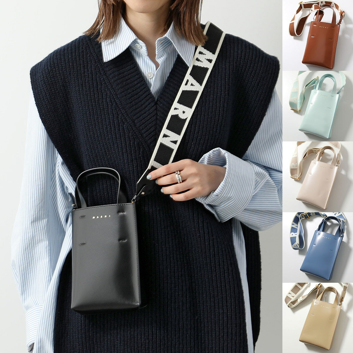 ★関税込★MARNI★MUSEO ソフトレザースモール ショルダーバッグ 楽天市場】マルニ museo(生産国イタリア)(バッグ|バッグ