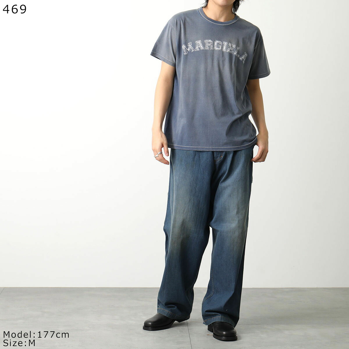 MAISON MARGIELA メゾンマルジェラ 半袖 Tシャツ S51GC0523 S20079 メンズ カットソー ロゴT コットン クルーネック カラー3色
