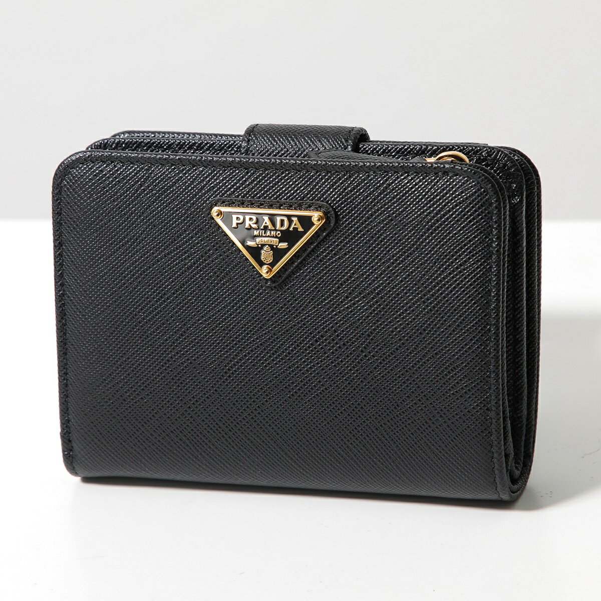 【最大2万円OFFクーポン対象・5/20限定】PRADA プラダ 二つ折り財布 1ML018 QHH レ...