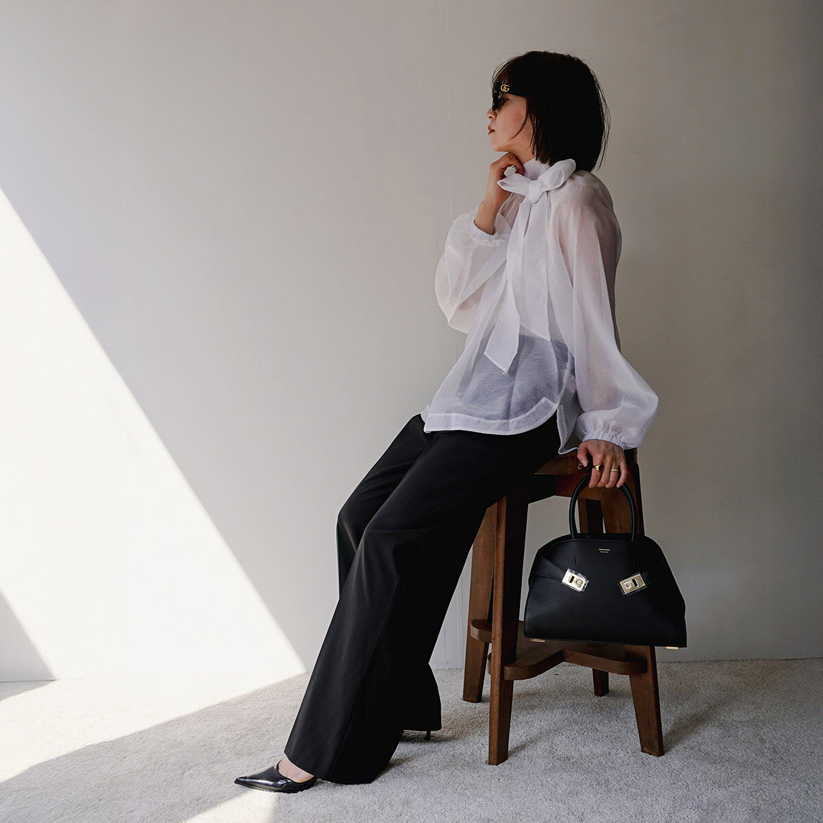 【最大2万円OFFクーポン対象・6/30～7/1限定】anana アナナ ブラウス a51-030 レデ...