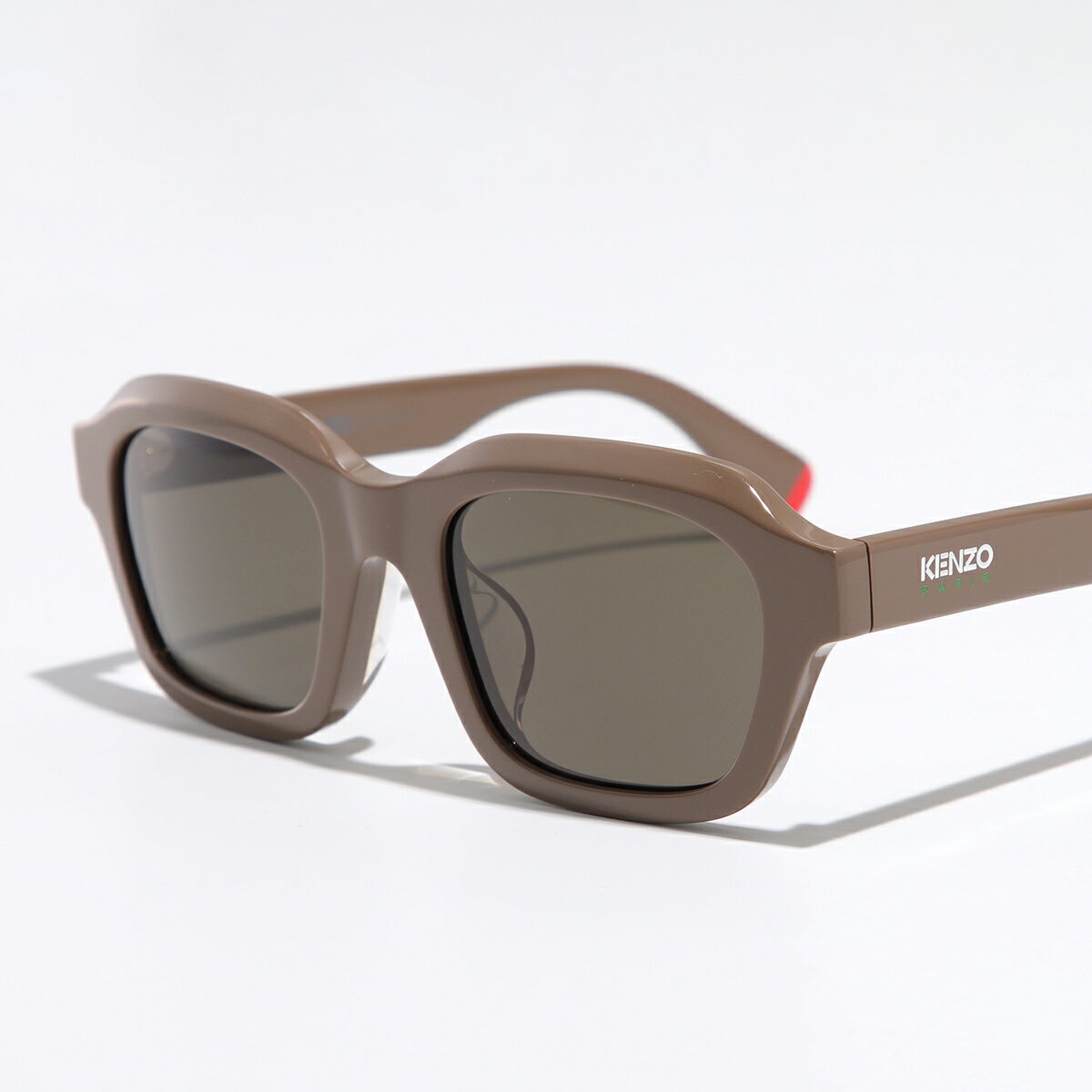 KENZO ケンゾー サングラス KZ40175F レディース ウェリントン型 セルフレーム フルリム ロゴ 57N【po_sannn】