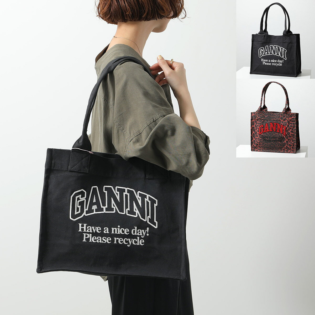 楽天市場】トートバッグ ブランド(ブランドGANNI)(バッグ 楽天市場】トートバッグ ブランド(ブランドGANNI)(バッグ