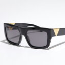 BOTTEGA VENETA ボッテガヴェネタ サングラス BV1178S メンズ スクエア型 セルフレーム フルリム ロゴ アイウェア 001/BLACK-B...