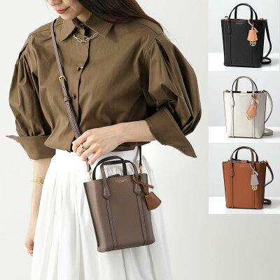 TORY BURCH トリーバーチ ショルダーバッグ MINI PERRY TOTE ミニ ペリー トート 142616 レディース レザー クロスボディ 鞄 カラー4色【cp_ten】