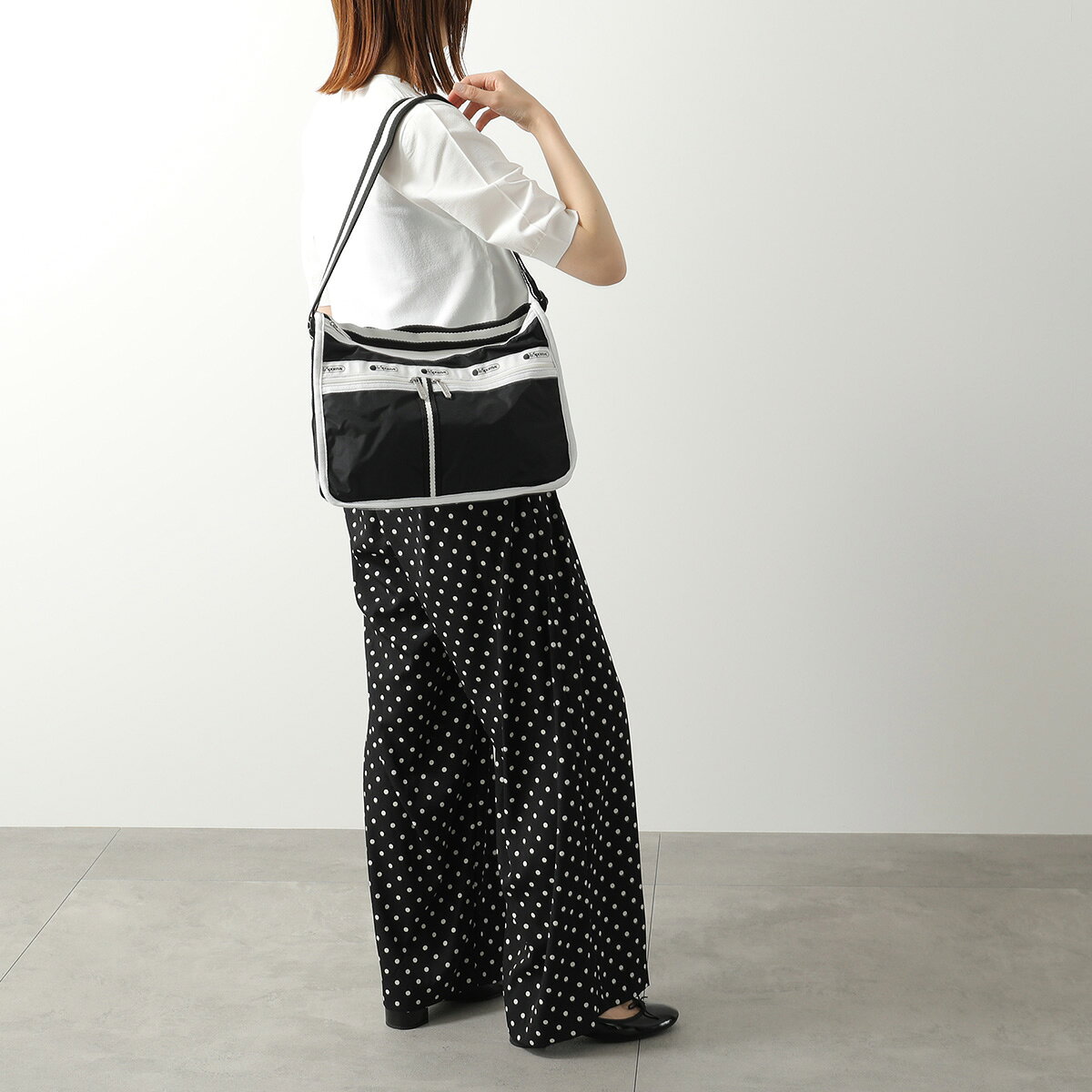 LeSportsac レスポートサック ショルダーバッグ DELUXE EVERYDAY BAG 7507 レディ...