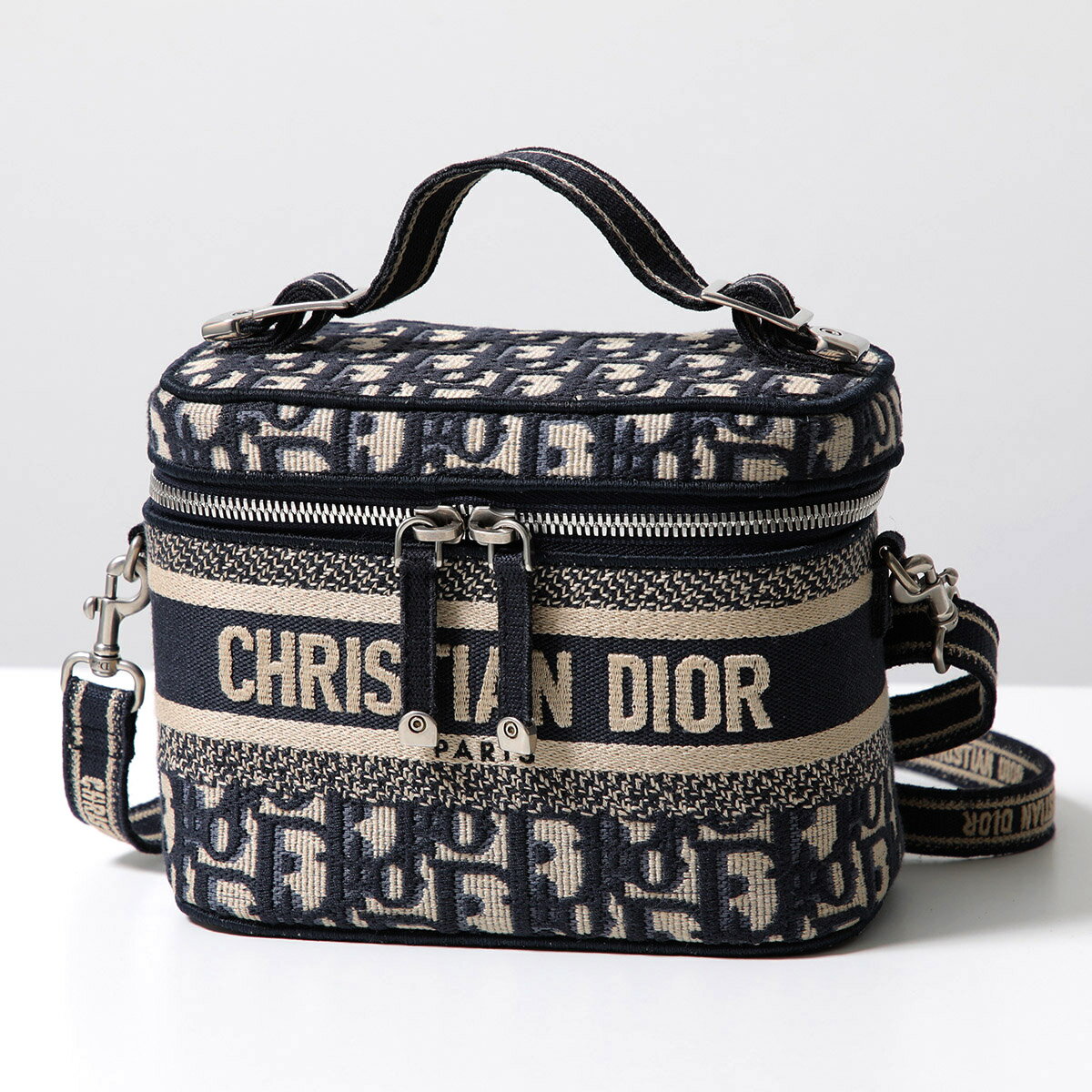 Dior ディオール ハンドバッグ DiorTravel ディオールトラベル ヴァニティ スモール S5529VRIW レディース ショルダーバッグ ジャガードロゴ 鞄 M928のサムネイル
