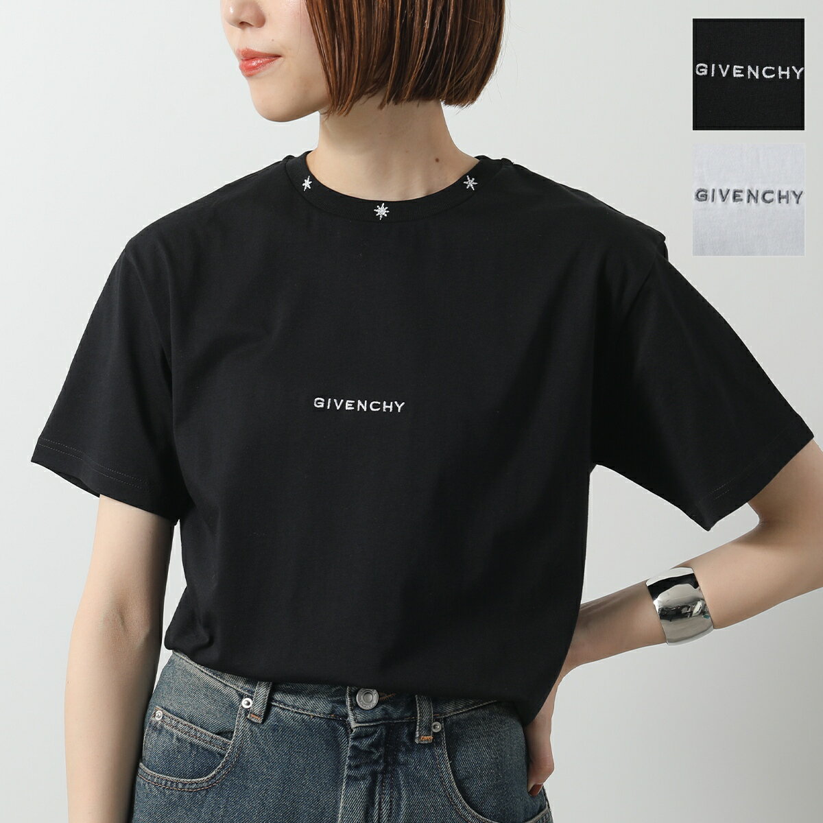 GIVENCHY - ジバンシィ 総柄 半袖 ノーカラーシャツ 15 GIVENCHY