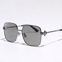 BOTTEGA VENETA ボッテガヴェネタ サングラス BV1199S メンズ スクエア型 メタルフレーム 細フレーム クリングスタイプ ロゴ アイウェア 001