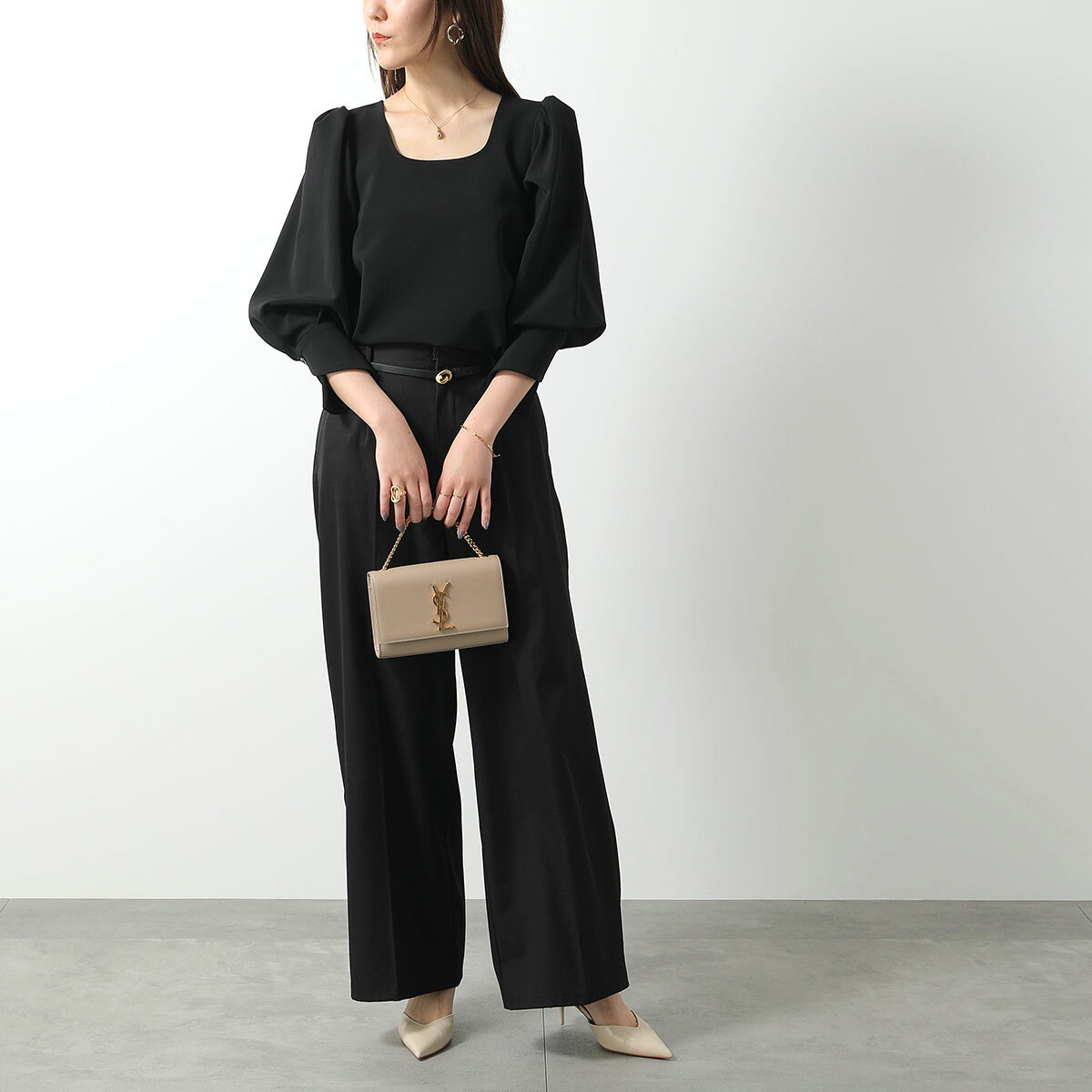 【最大2万円OFFクーポン対象 8/30限定】SAINT LAURENT サンローラン ショルダーバッグ KATE S ケイト スモール 469390 BOW01 BOW0J レディース カサンドラロゴ 鞄 カラー3色 469390BOW0J1000 auc-marks-run-10550727 インポートセレクトmusee サンプル画像3