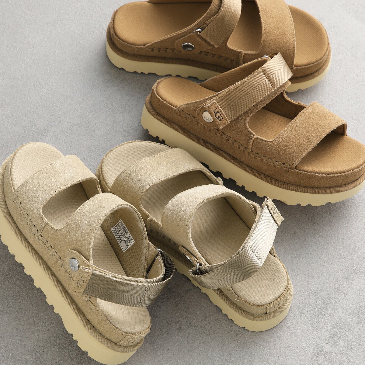 UGG - アグ UGG サンダル COZETTA CURLY シープスキン スリッパ