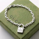GUCCI グッチ ブレスレット TRADEMARK トレードマーク 796341 J8400 メンズ パドロック付 チェーン スターリングシルバー 8106/SILVER【cp_ten】