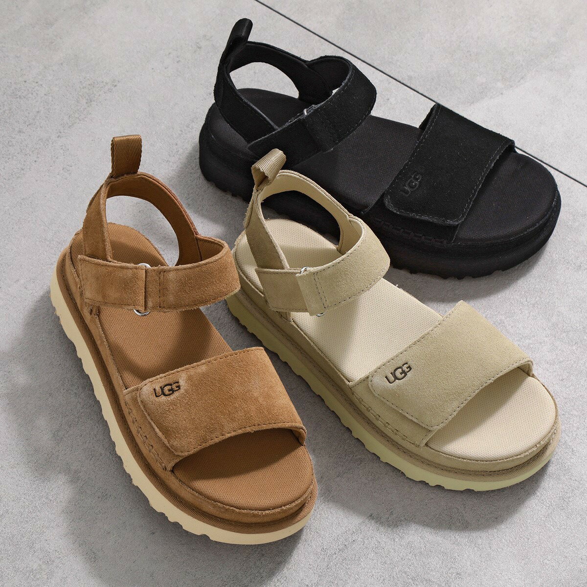 UGG アグ サンダル GOLDENSTAR ゴールデンスター 1136783 レディース スウェー