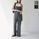 CHIGNON シニヨン サロペット 3753-346MK レディース キャミソール コンビネゾン オールインワン ノースリーブ カラー2色