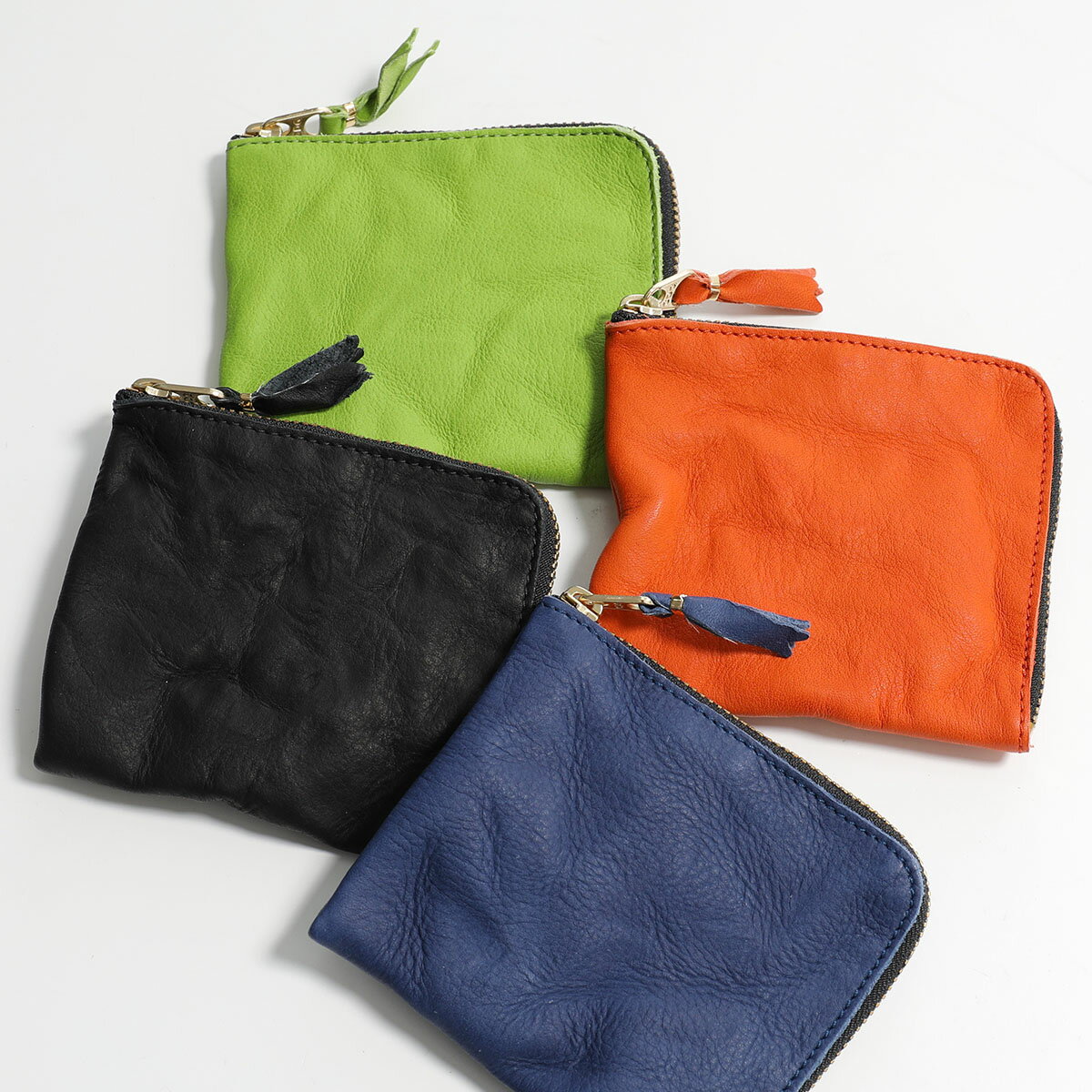 COMME des GARCONS コムデギャルソン コインケース WASHED WALLET SA3100WW メンズ ミニ財布 小銭入れ レザー カラー4色のサムネイル