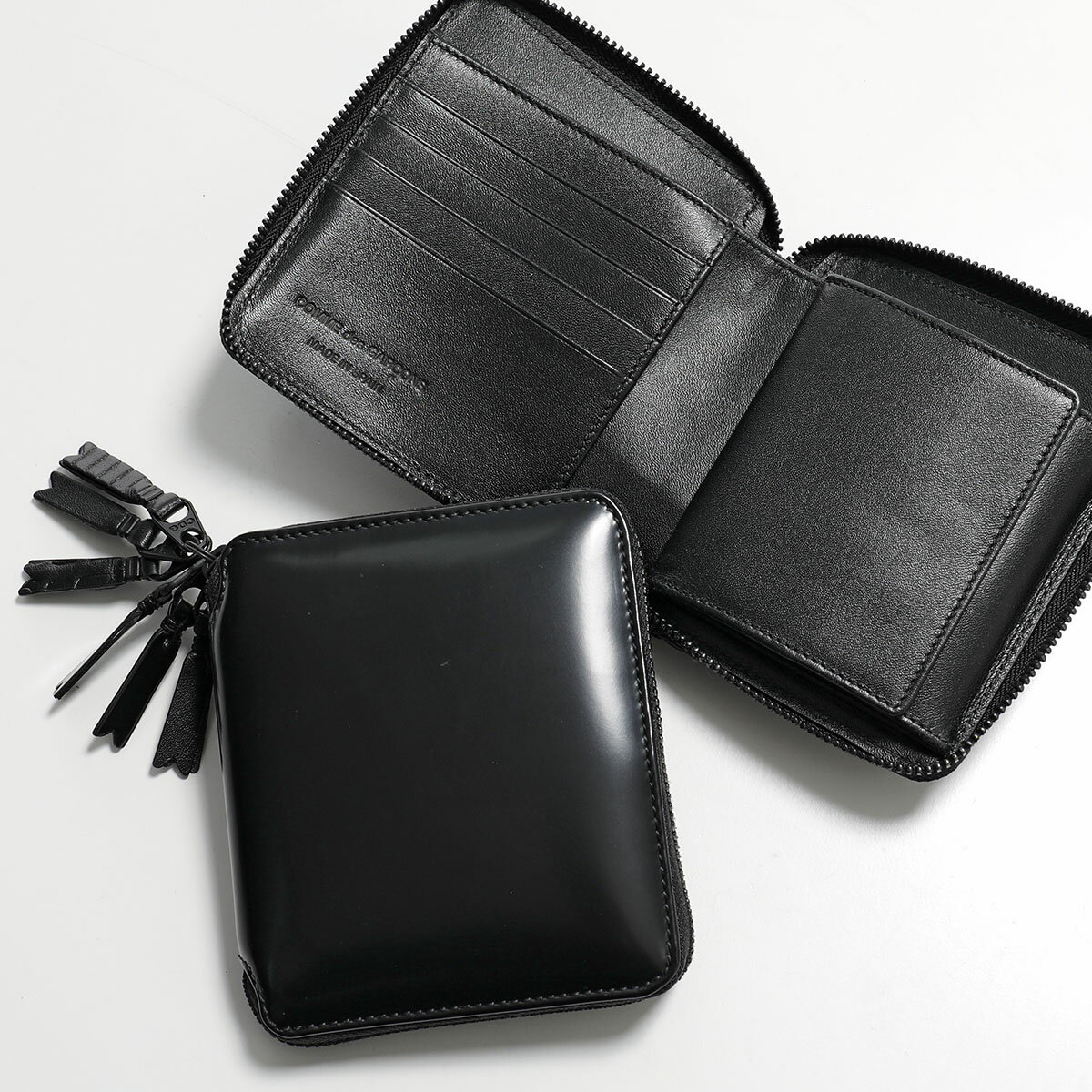 Wallet COMME des GARCONS ウォレット コムデギャルソン 二つ折りZIP財布 ZIPPER MEDLEY ジッパー メドレー SA2100ZM