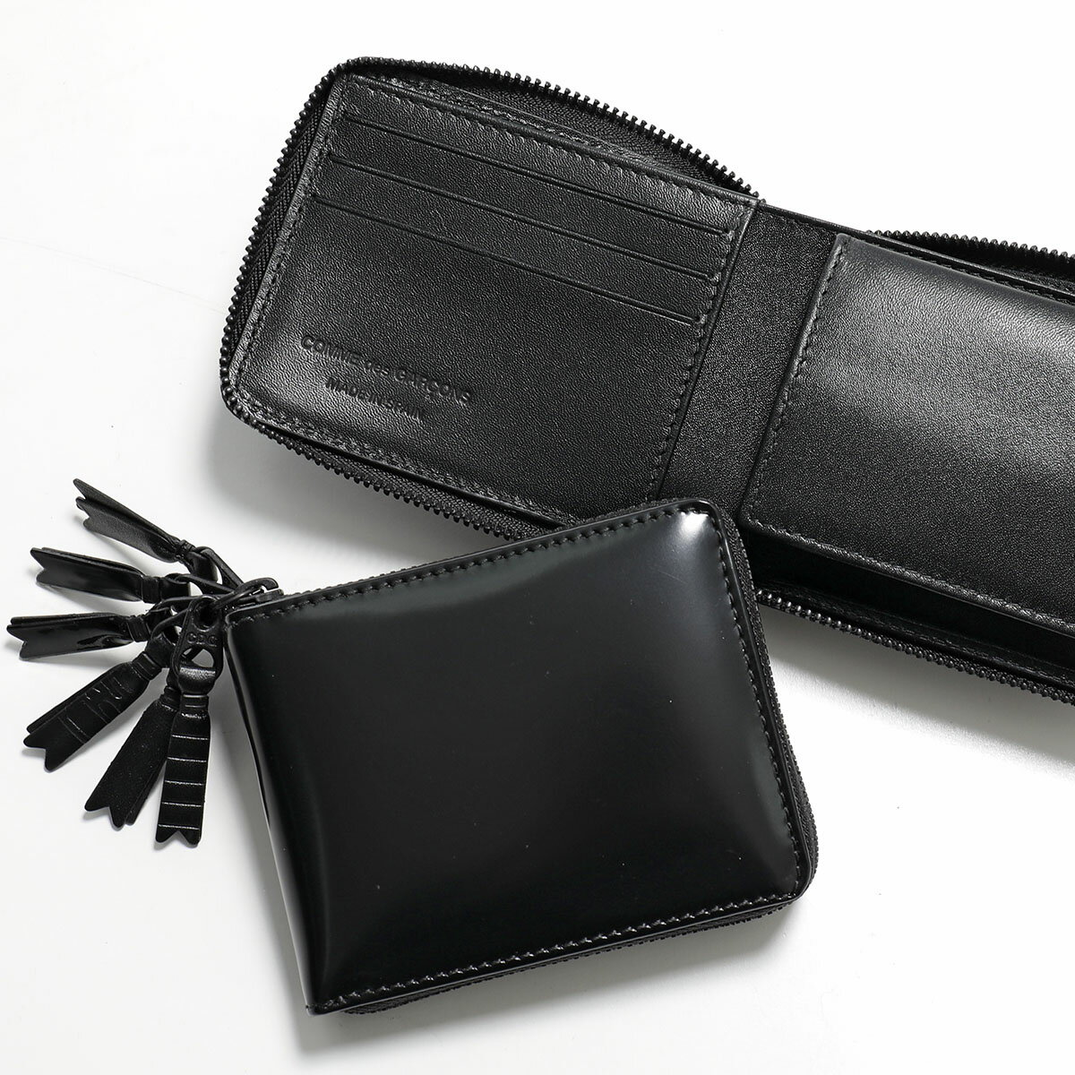 Wallet COMME des GARCONS ウォレット コムデギャルソン 二つ折りZIP財布 ZIPPER MEDLEY ジッパー メドレー SA7100ZM