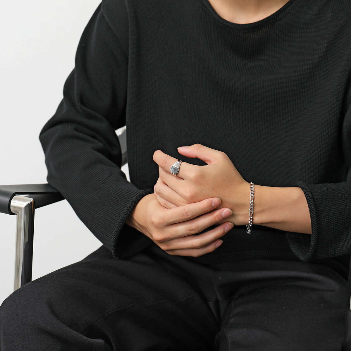 TOMWOOD トムウッド リング メンズ Kay Ring Larvikite 101277 ケイ ラルビカイト 指輪 シルバー925 アクセサリー シルバー