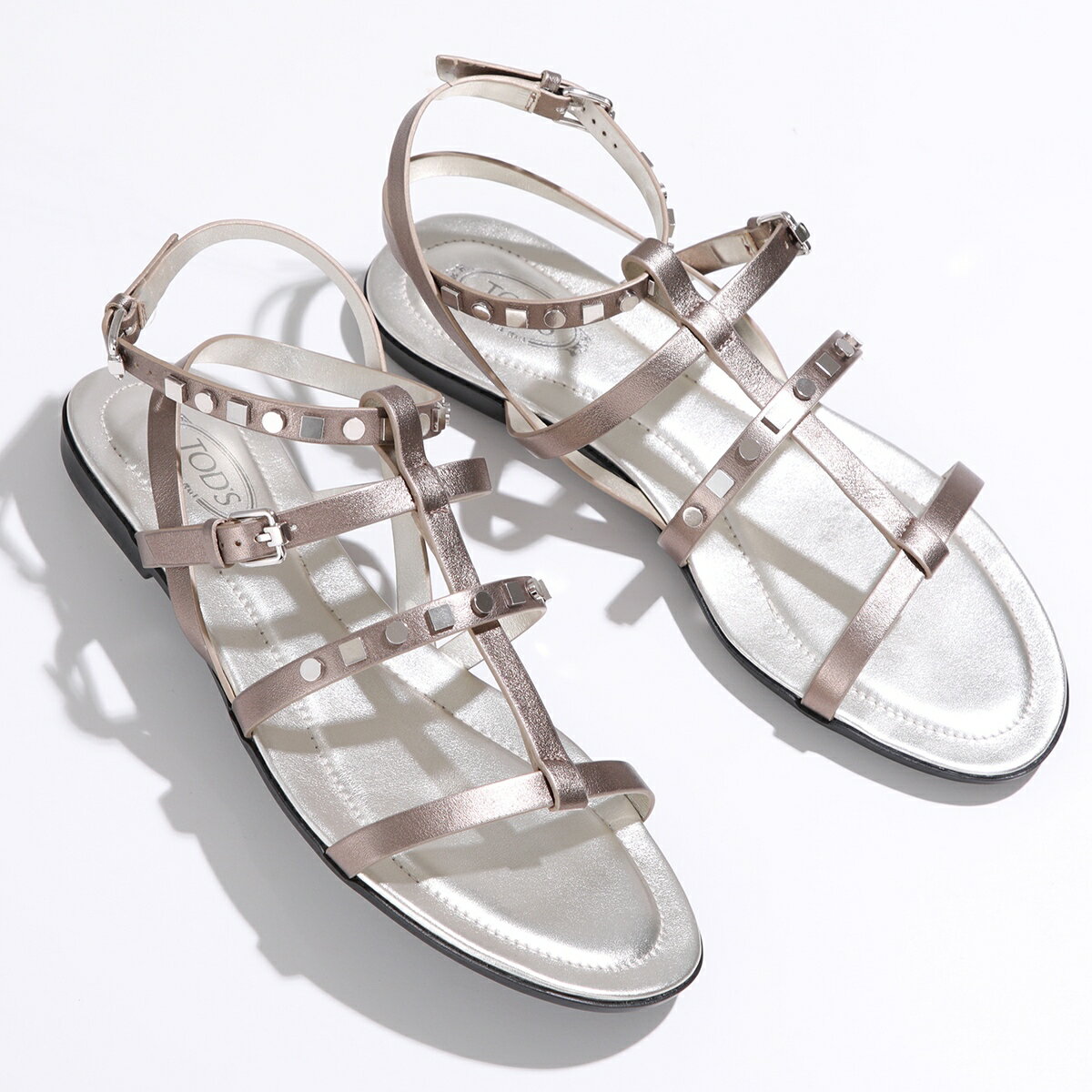 【送料込】TOD'S_スタッズ付きバイカラーサンダル 楽天市場】tods(サンダル|レディース靴):靴の通販