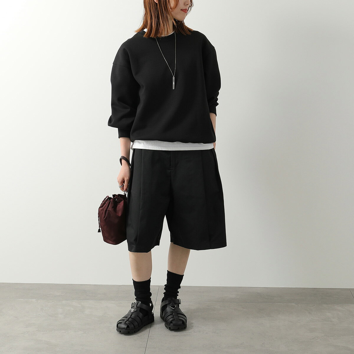 PRADA プラダ フィッシャーマンサンダル 2X3160 3LKK レディース ラバー トライア...