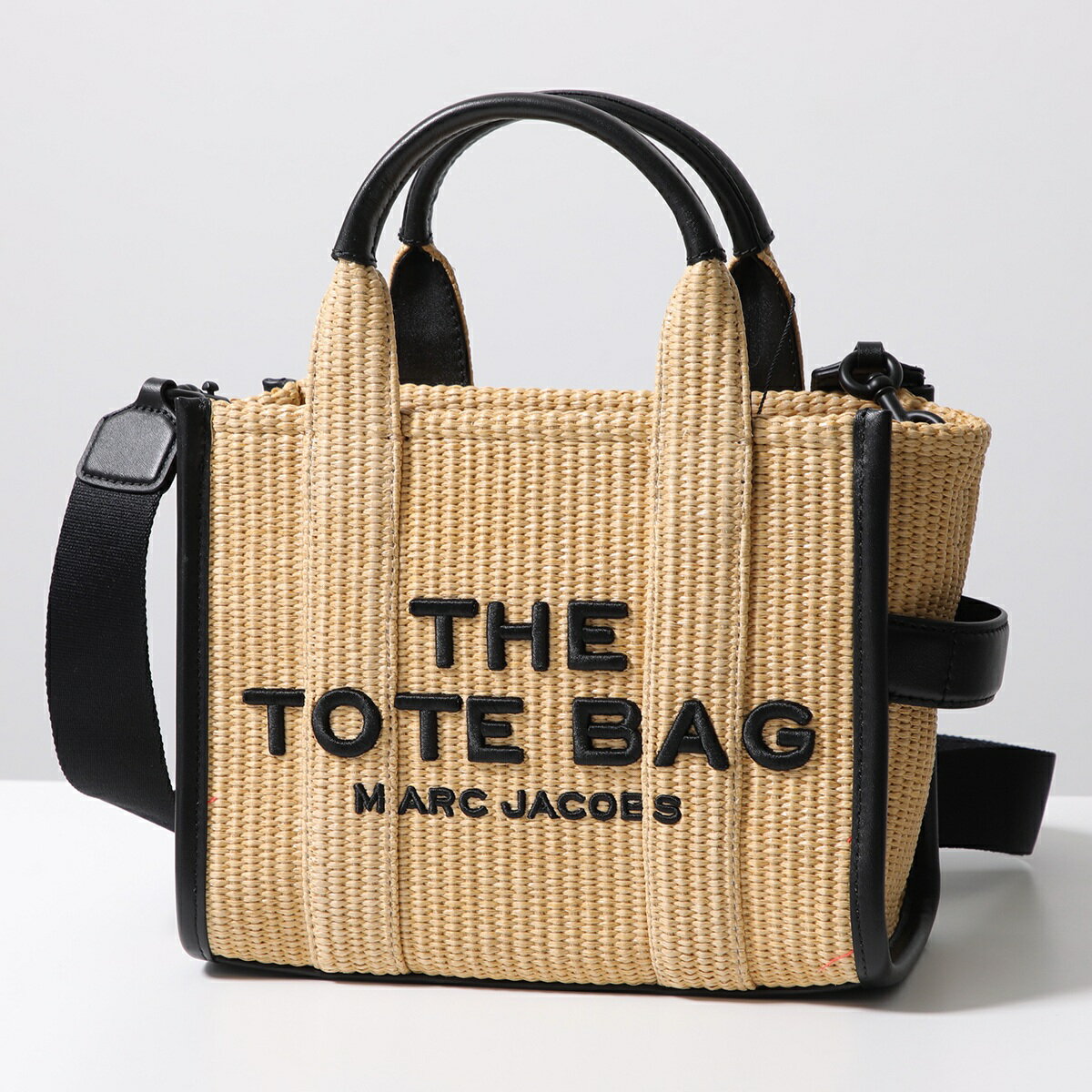 MARC JACOBS マークジェイコブス かごバッグ 2S4HT058H03 レディース ザ ウーブン トート バッグ スモール ハンドバッグ ショルダーバッグ 鞄 255/NATURAL