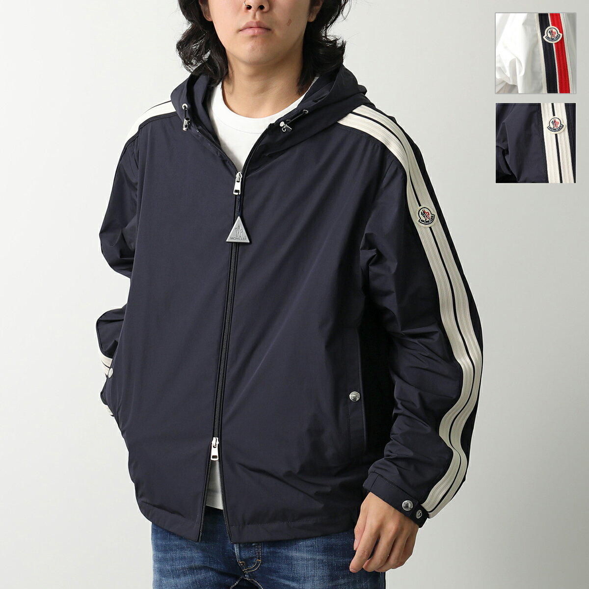 希少【MONCLER】ALLOS GIUBBOTTO ウインドブレーカー/総柄