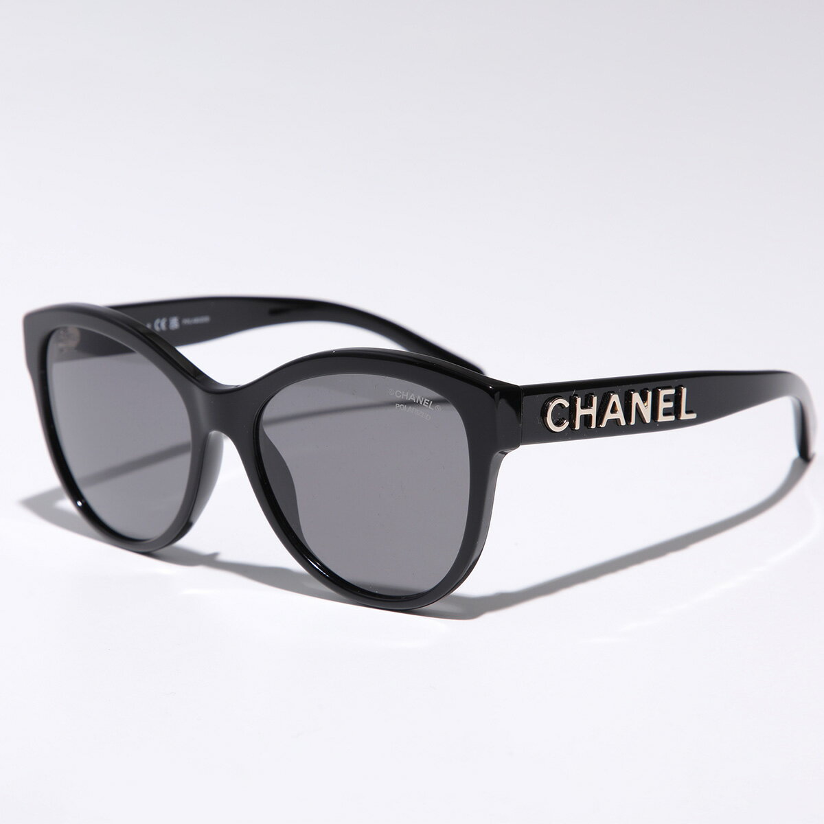 CHANEL シャネル サングラス 5458 レディース ボストン型 フルリム セルフレーム メタルロゴ アイウェア c622/T8【po_sannn】【dc_kikaku】のサムネイル