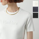 MAX MARA マックスマーラ 半袖 ニット SEGALE セガレ ADELIO アデリオ レディース ニットTシャツ カットソー セーター ロゴ カラー4色