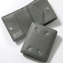 MAISON MARGIELA メゾンマルジェラ 二つ折り財布 S56UI0140 P4455 レディース レザー スモール ミニ財布 カラー11色 S56UI0140P4455T8013