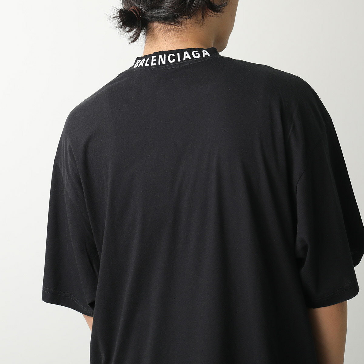 国内完売☆M★SALE★BALENCIAGA★ロゴ入り半袖Tシャツ・ブルー 楽天市場】バレンシアガ(Tシャツ・カットソー|トップス