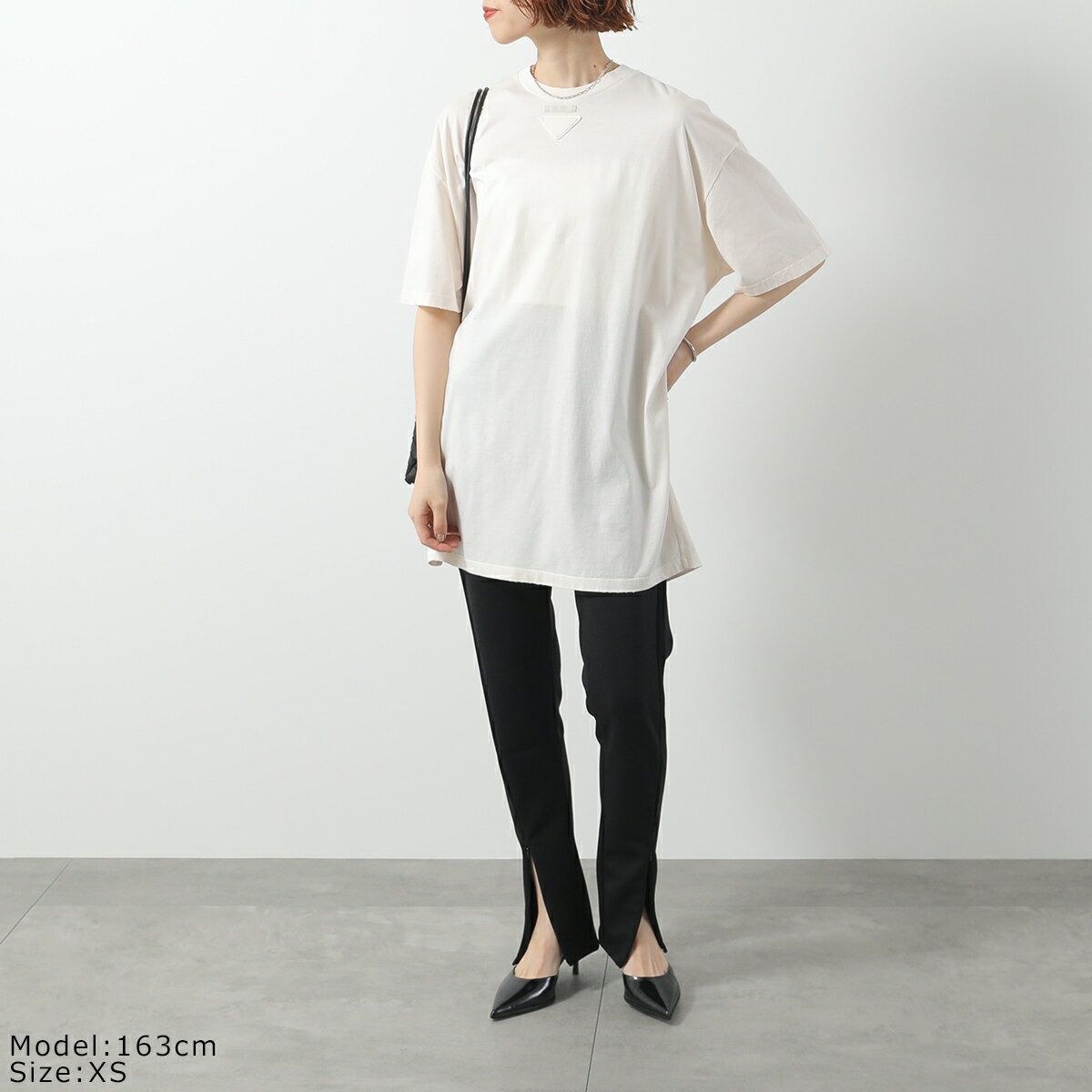 【最大2万円OFFクーポン対象・5/17～5/18限定】PRADA プラダ Tシャツ 3558A 12ZB ...