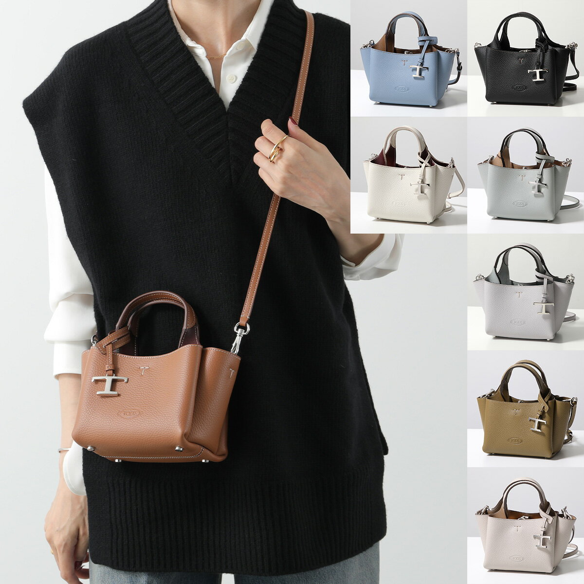TOZ'S★レザーバッグミニ★関税送料込み!グレーナチュラル 楽天市場】TOD'S(カラーグレー)(バッグ|バッグ・小物