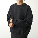JIL SANDER+ ジルサンダー プラス トレーナー J47GU0128 J20039 メンズ 長袖 スウェット コットン クルーネック 無地 001/BLACK J47GU0128J20039001