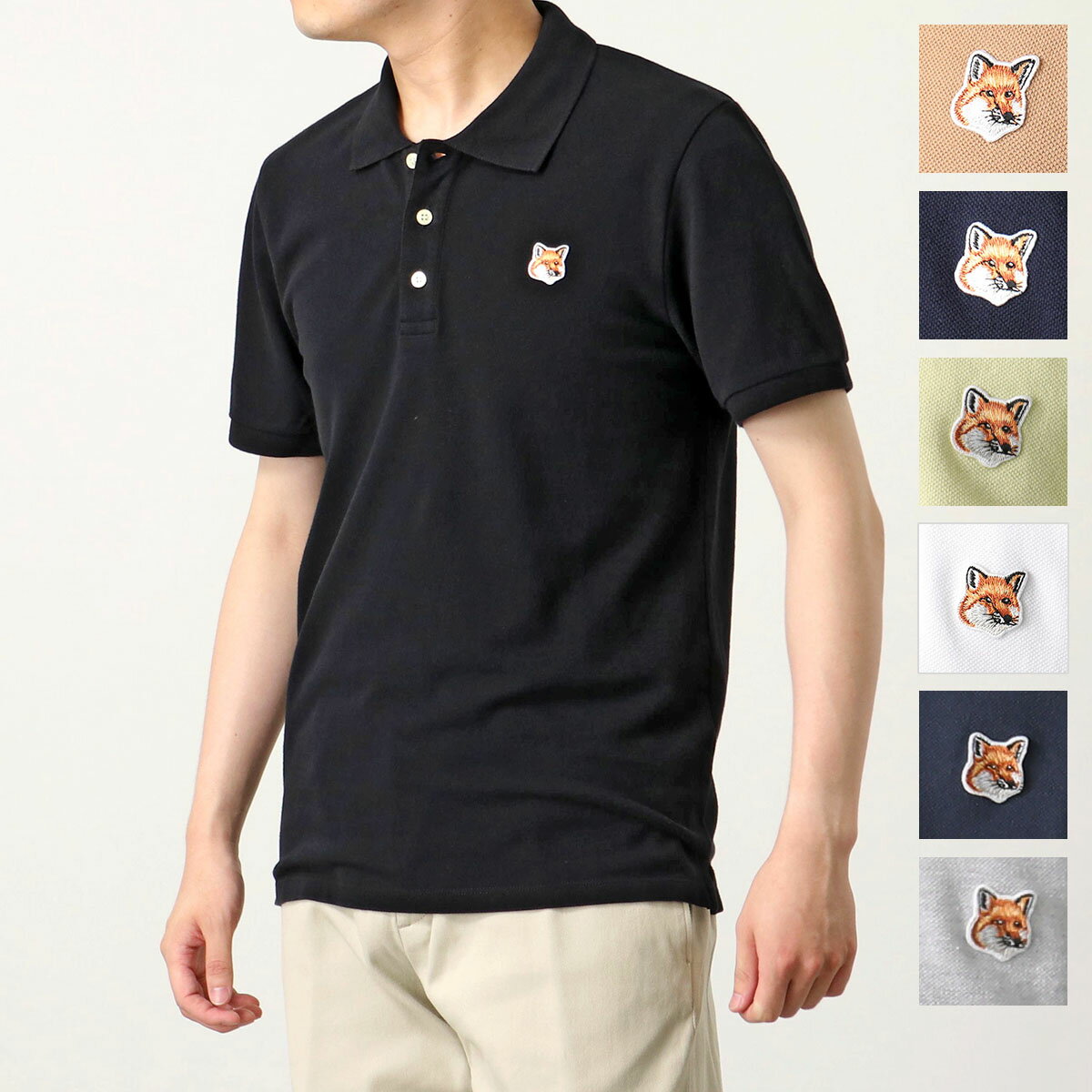 新品タグ付き メゾンキツネ ポロシャツ XXS 楽天市場】kitsune(サイズ(S/M/L)S)(ポロシャツ|トップス