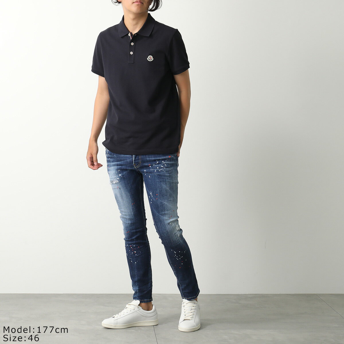 【8/15～18限定・最大2万円OFFクーポン配布中】DSQUARED2 ディースクエアード ジーンズ Skater Jean スケーター S74LB1734 S30664 メンズ デニムパンツ スキニー スリム ストレッチ 470