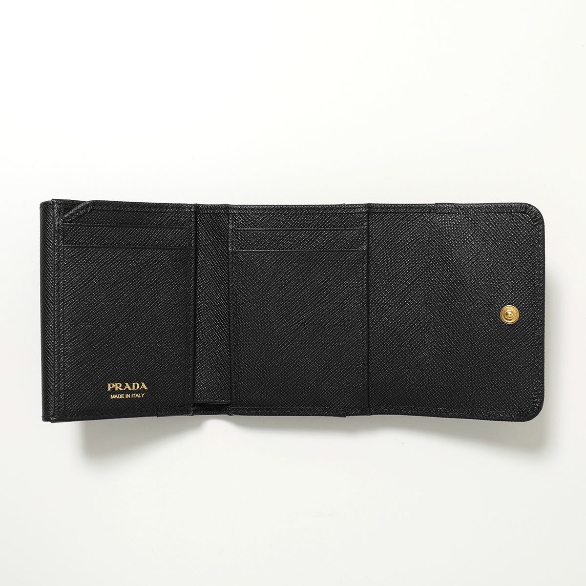 【最大2万円OFFクーポン対象・5/20限定】PRADA プラダ 三つ折り財布 1MH043 QHH レ...