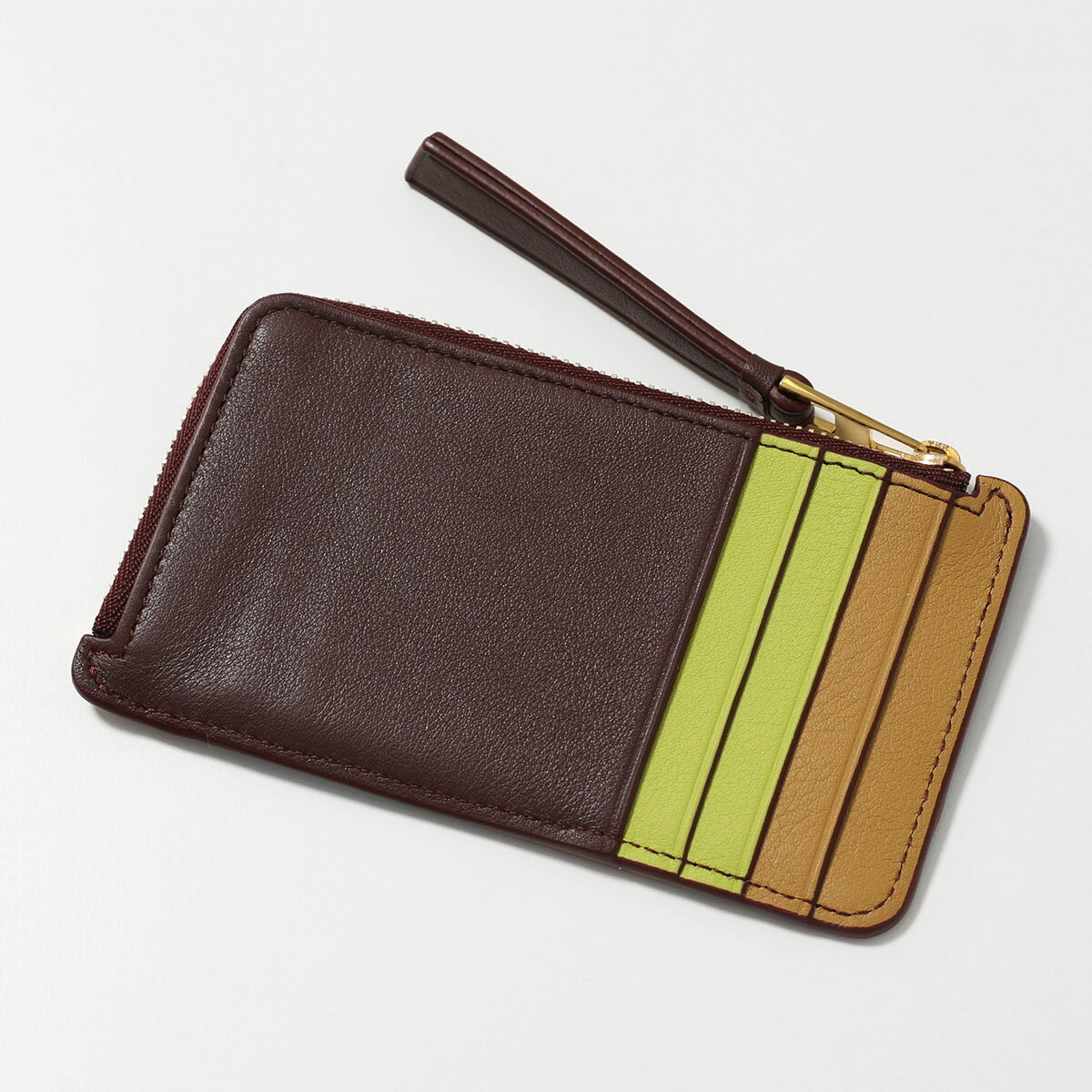 LOEWE ロエベ コインケース PUZZLE パズル C510Z40X16 レディース アナグラム カードケース フラグメントケース ミニ財布 1061/SAHARA-BURGUNDY