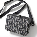 Dior ディオール ショルダーバッグ 2OBBC119YSE メンズ クロスボディ ジャガードロゴ カメラバッグ 鞄 2OBBC119YSE_H05E